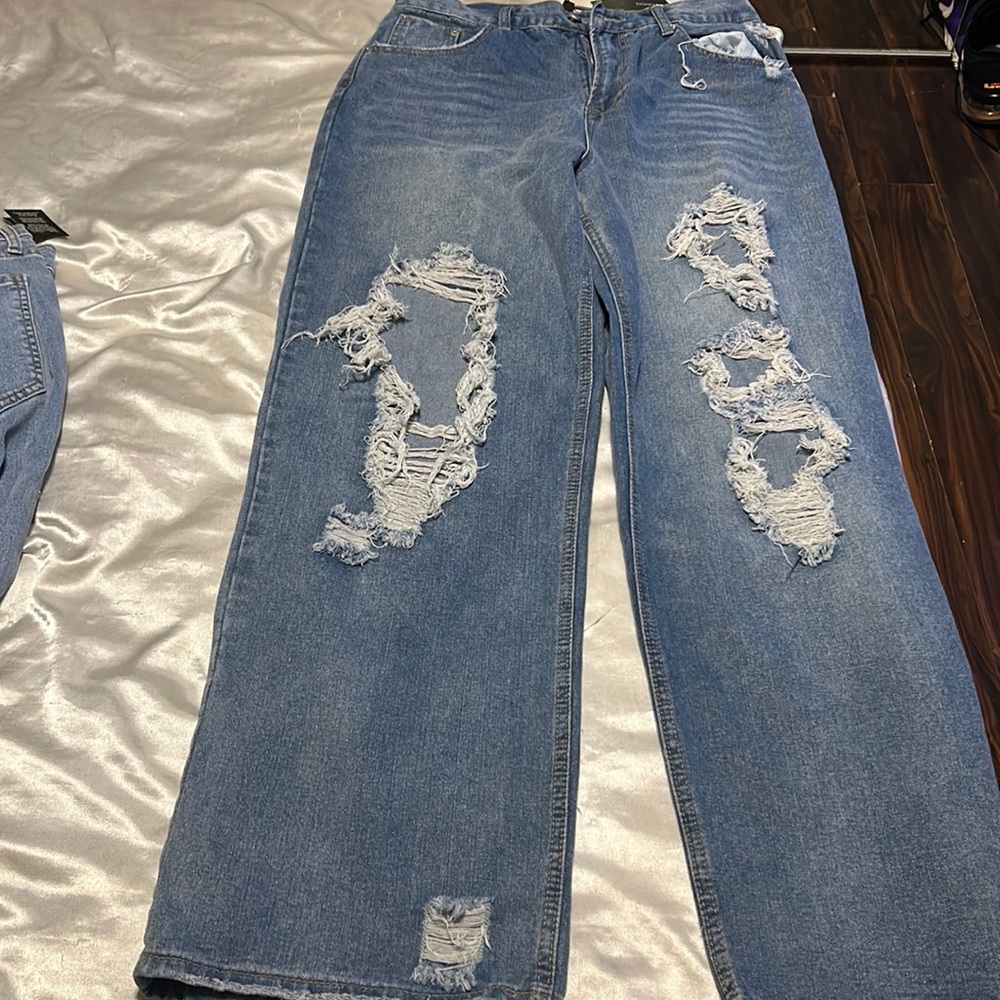 Fashion nova non-stretch skater jeans